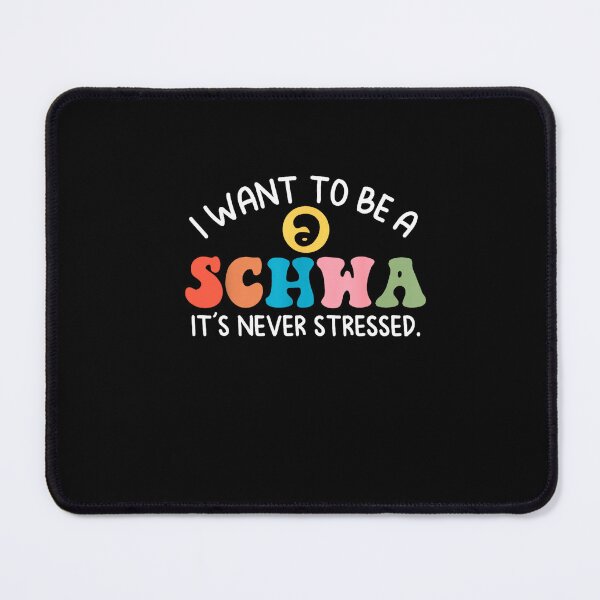 Item preview, I Want To Be A Schwa It's Never Stressed Science Of Reading designed and sold by MissRasheedHam.