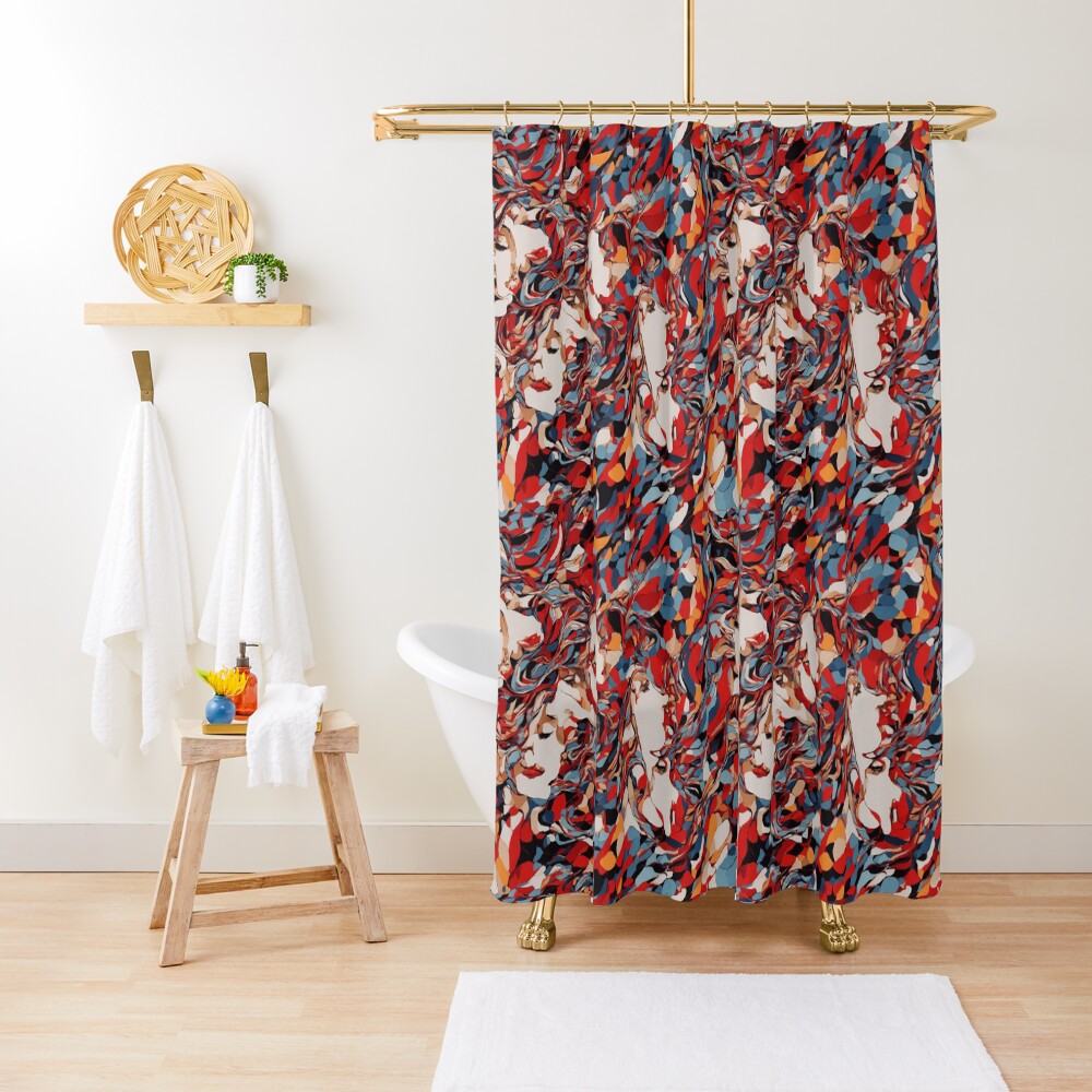 Item preview, Shower Curtain designed and sold by DJALCHEMY.