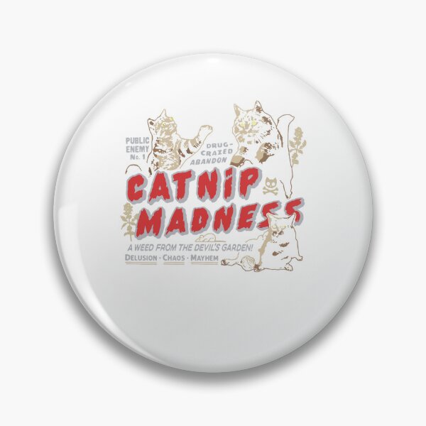 Item preview, Catnip Madness Cute Cat Funny Cat Vintage designed and sold by vellanuberuk.