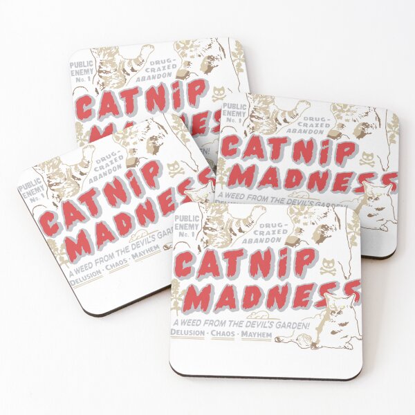 Item preview, Catnip Madness Cute Cat Funny Cat Vintage designed and sold by vellanuberuk.