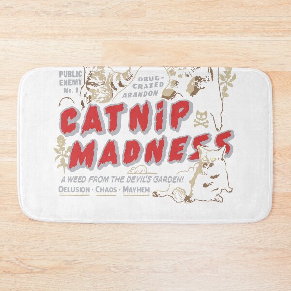 Item preview, Catnip Madness Cute Cat Funny Cat Vintage designed and sold by vellanuberuk.
