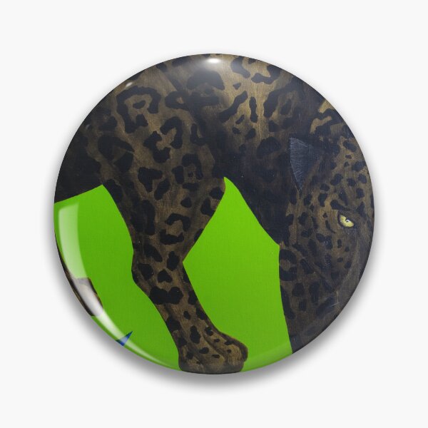 Item preview, "The Jaguar Among the Bright Leaves" designed and sold by Pintarrajearte.