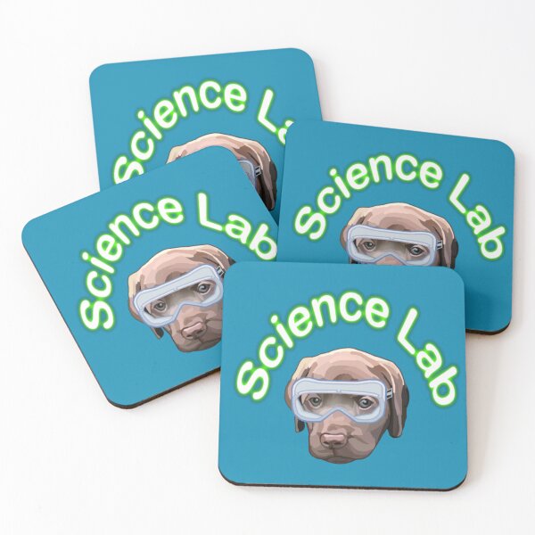Item preview, Science Lab Brown Labrador Puppy Dog designed and sold by Deborah Camp.