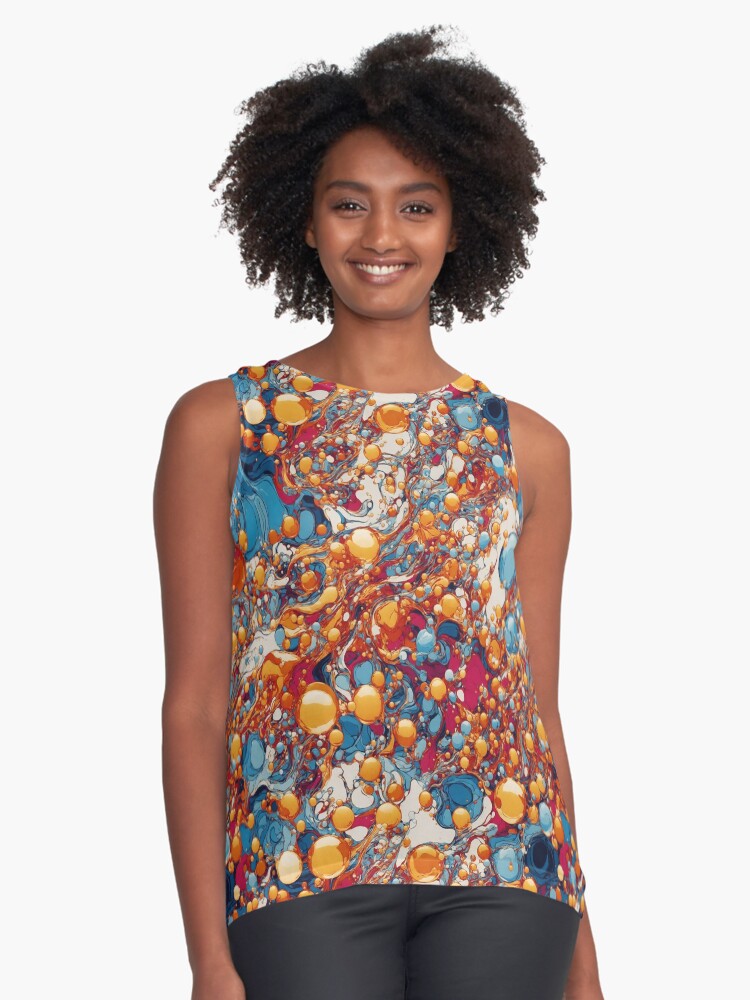 Item preview, Sleeveless Top designed and sold by DJALCHEMY.