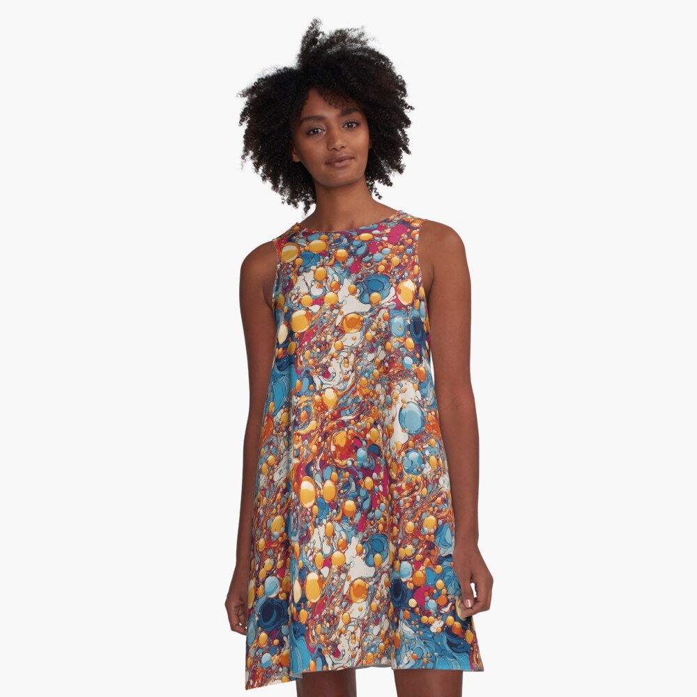 Item preview, A-Line Dress designed and sold by DJALCHEMY.