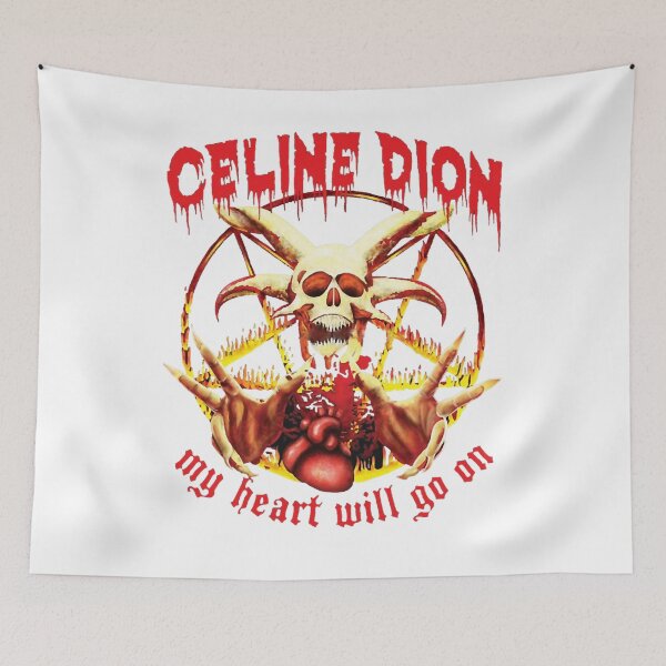 Artikelvorschau, Celine Dion My Heart Will Go On Metal Restyle Premium entworfen und verkauft von vellanuberuk.