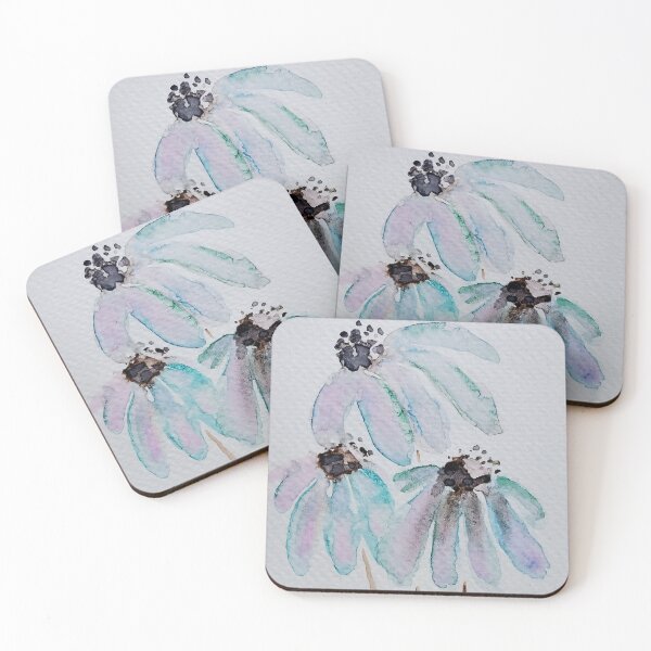 Item preview, Cone Flowers designed and sold by annesblueart.