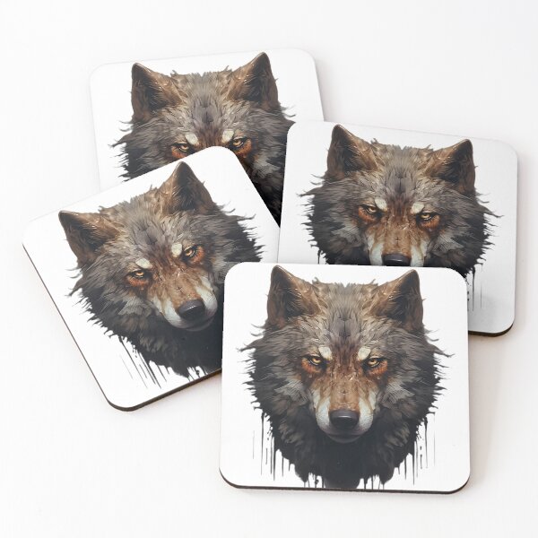 Item preview, Angry Wolf T-Shirt designed and sold by yaakovart.