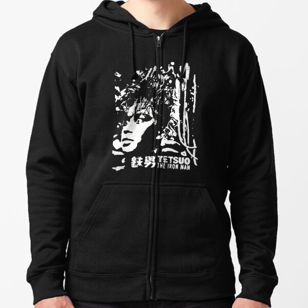 Tetsuo the iron man Zipped Hoodie