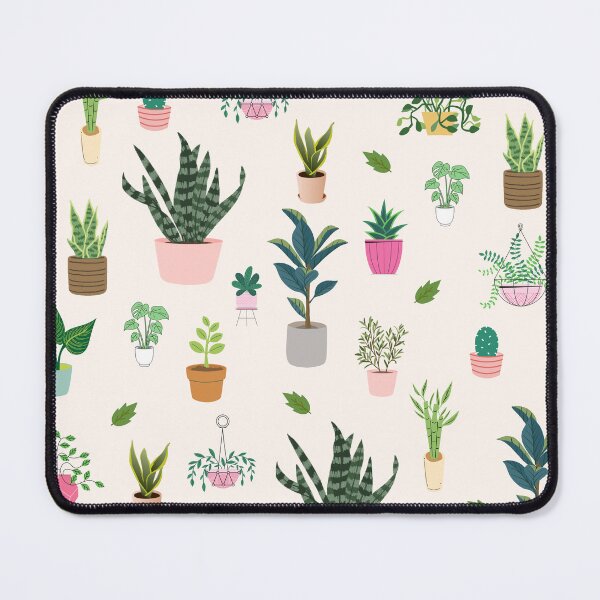 Item preview, Multi-colored plants Pattern designed and sold by tinytwist.