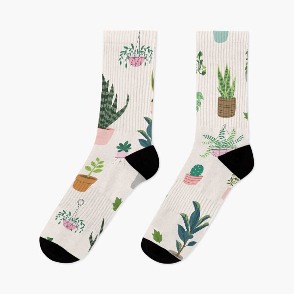 Item preview, Multi-colored plants Pattern designed and sold by tinytwist.