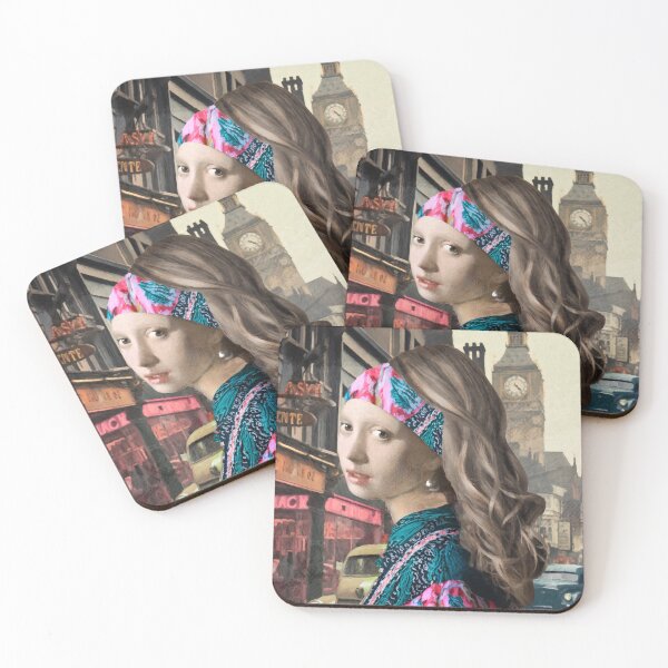 Item preview, Girl with the Pearl Earring 1960s United Kingdom designed and sold by Sasha Art Gallery.