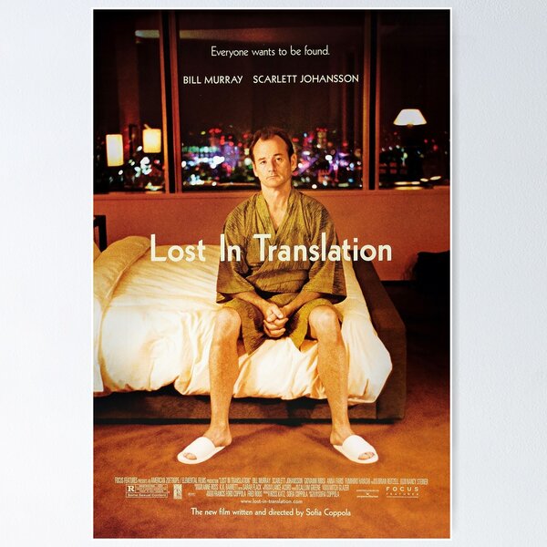 Lost In Translation Alternative Minimalist Movie Poster Sofia Coppola  Poster for Sale by Ruby Star