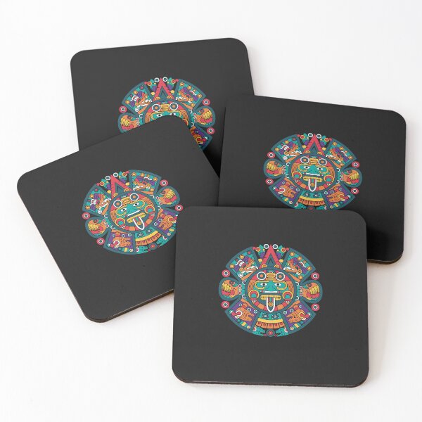 Item preview, Mayan Aztec Calendar Art designed and sold by IshaYogesh.