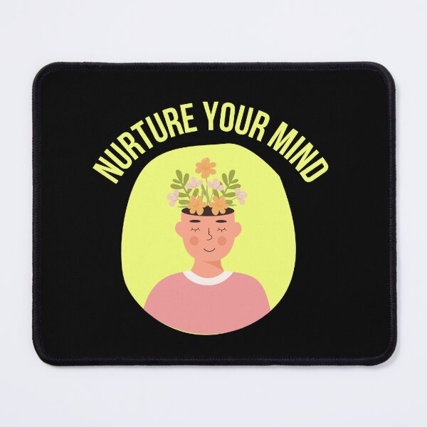 Item preview, Nurture Your Mind - Mental Health and Happiness Quotes designed and sold by ethanzakicab.