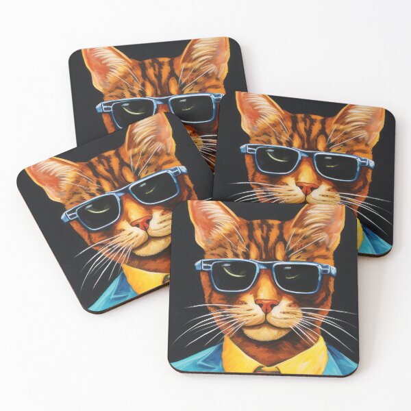 Item preview, Dapper Secret Agent Cat designed and sold by CaseLargo.