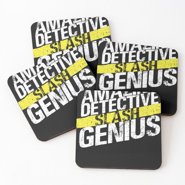 Item preview, Amazing Detective SLASH Genius  designed and sold by AmbikaAgate.
