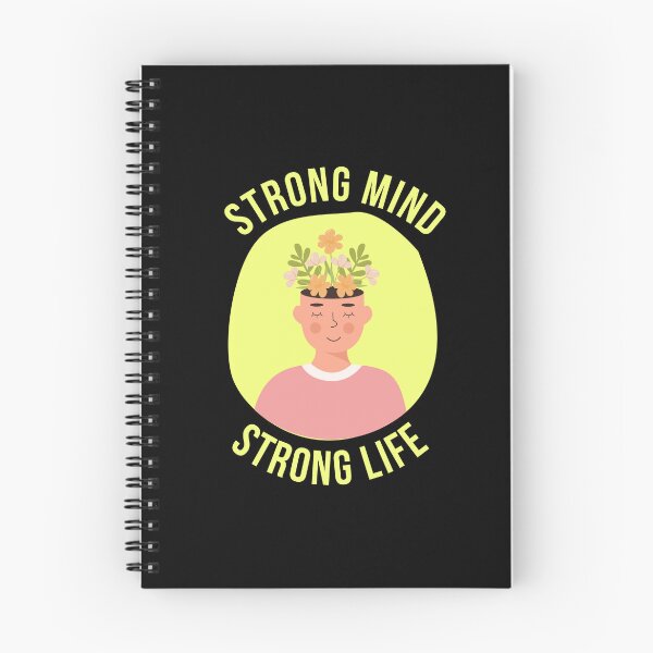 Item preview, Strong Mind, Strong Life - Mental Health and Happiness Quotes designed and sold by ethanzakicab.