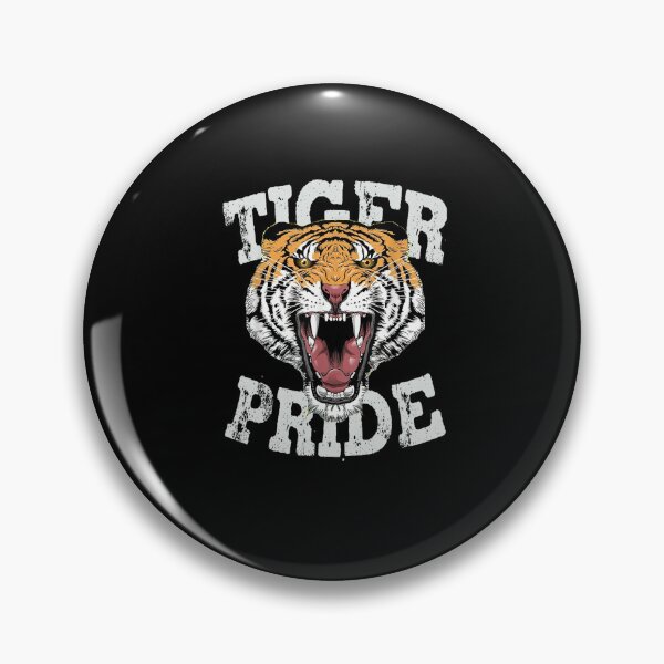 Item preview, Tiger Pride Tiger Mascot Vintage School Sports Team Football designed and sold by MissRasheedHam.