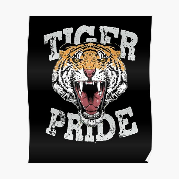 Tiger Pride Tiger Mascot Vintage Shirt, School Sports Team