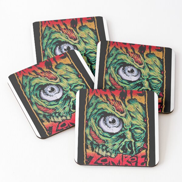 Item preview, white zombie band Classic designed and sold by RobertaLang.