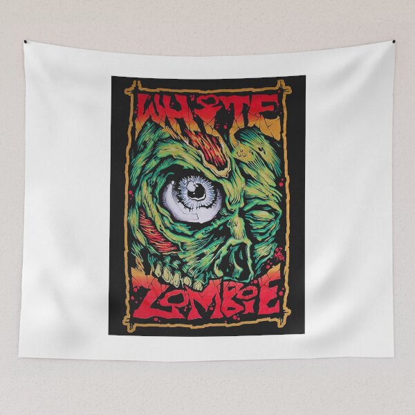 Item preview, white zombie band Classic designed and sold by RobertaLang.