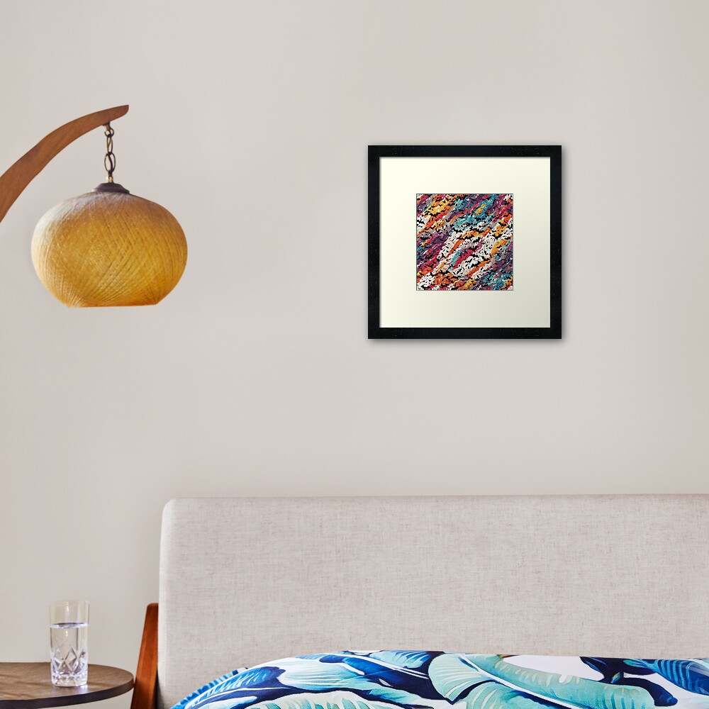 Item preview, Framed Art Print designed and sold by DJALCHEMY.