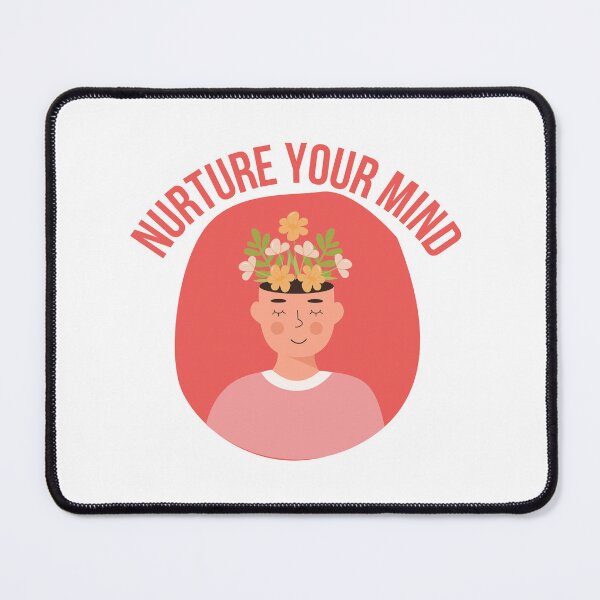 Item preview, Nurture Your Mind - Mental Health and Happiness Quotes designed and sold by ethanzakicab.