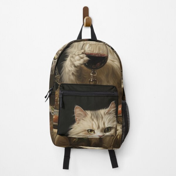 Item preview, Cats enjoying wine print designed and sold by dcrc.