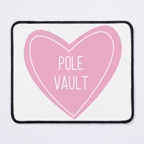 Item preview, Pole Vault Heart designed and sold by teesaurus.