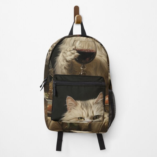 Item preview, cats enjoying wine print designed and sold by dcrc.