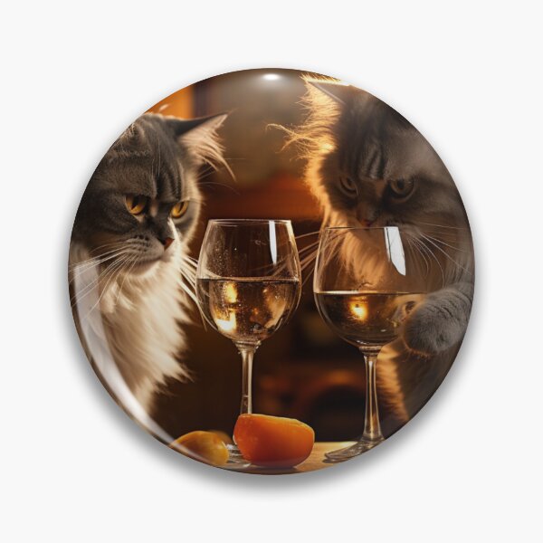 Artikelvorschau, Katzen genießen den Weindruck entworfen und verkauft von dcrc.