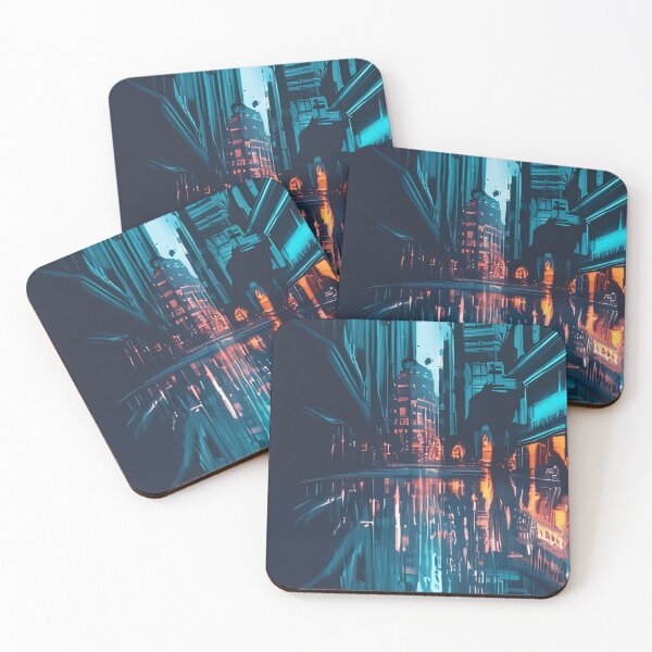 Item preview, Rain Soaked Streets Captivating Wry On City Reflections Bloodmoney designed and sold by SwansonFashions.