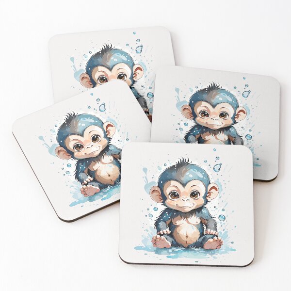 Item preview, Baby ape designed and sold by BabyArtWorld.