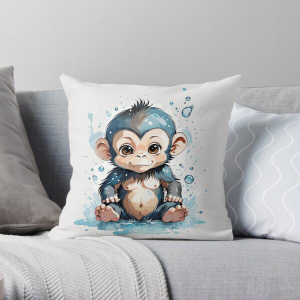 Ape Pillow Case Printed Pillow Cover Home Textiles Decorative Pillowcase  Customize Gift Ape Bape Cool Monkey White Funny Chimp H - AliExpress