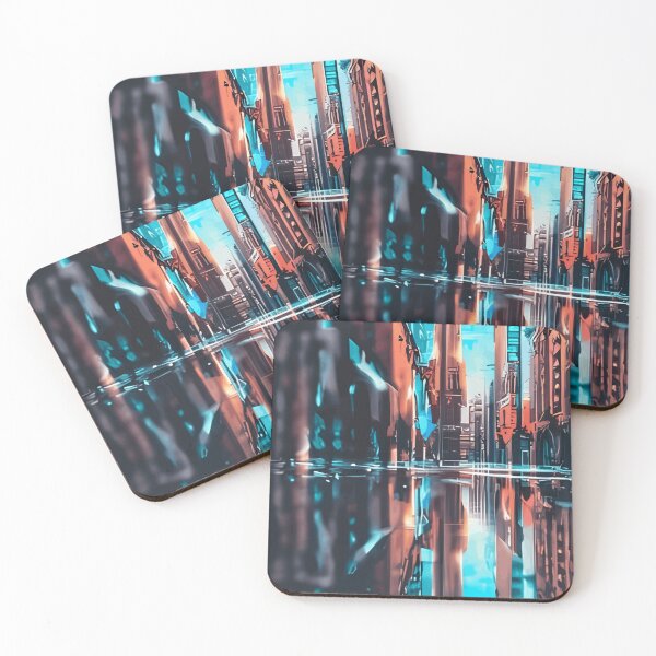 Item preview, Rain Soaked Streets Captivating Wry On City Reflections Bloodmoney designed and sold by SwansonFashions.