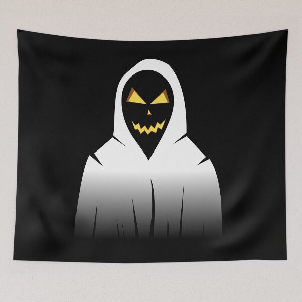 Item preview, pumpkin face ghost designed and sold by Cute-huh.