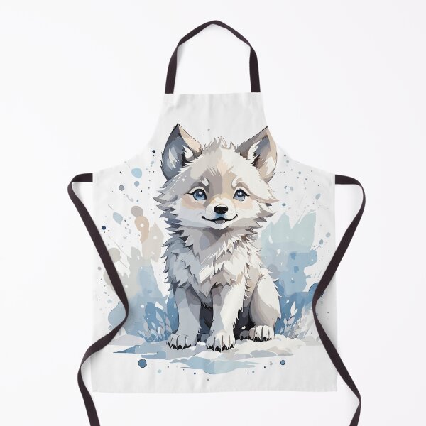 Artikelvorschau, Schneewolfbaby entworfen und verkauft von BabyArtWorld.
