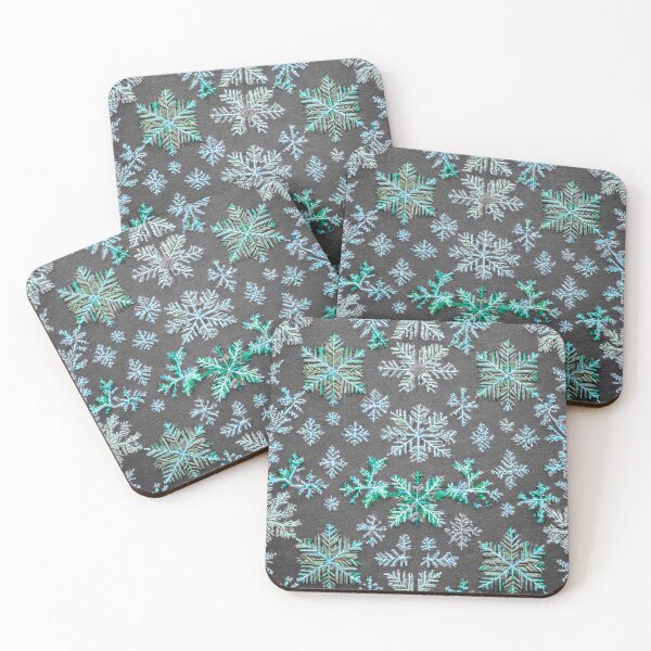 Item preview, Christmas Design in Thread work light blue mixed with grey Pattern designed and sold by Md Rashid  Hasan.