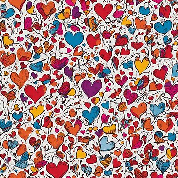 Artwork thumbnail, Heart pattern by DJALCHEMY