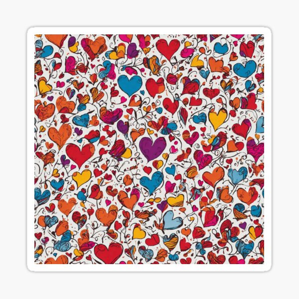 Item preview, Heart pattern designed and sold by DJALCHEMY.