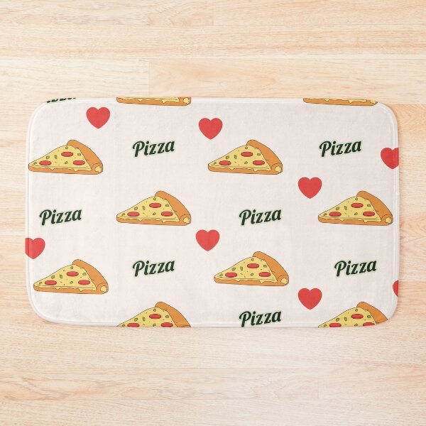 Item preview, Love my pizza pattern designed and sold by tinytwist.