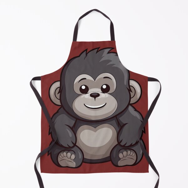 Item preview, Cheerful Adorable Baby Gorilla designed and sold by eyestetix.