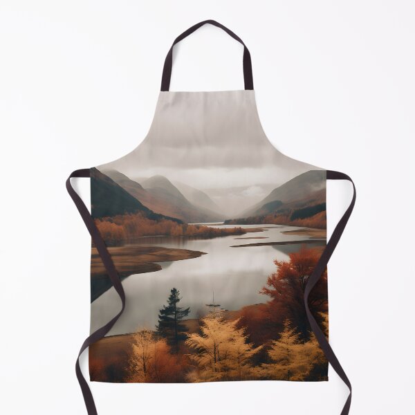 Item preview, a landscape photo of the Scottish Highlands in late fall designed and sold by aiartbay.
