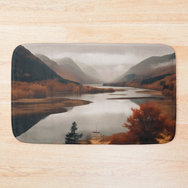 Item preview, a landscape photo of the Scottish Highlands in late fall designed and sold by aiartbay.