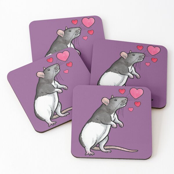 Item preview, Hooded rat love  designed and sold by JaleciaBlair.