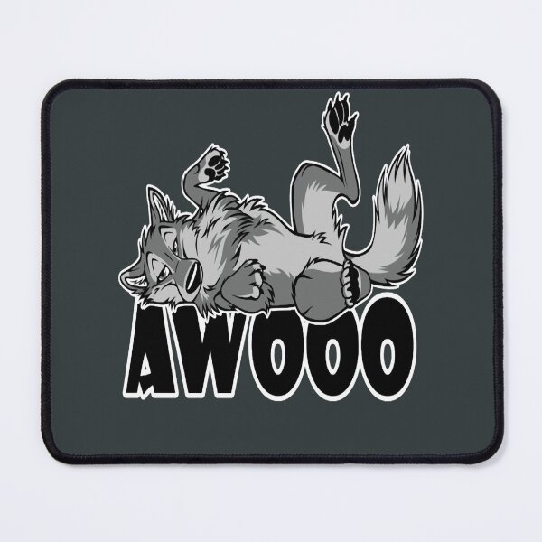 Item preview, Lazy AWOO feral Wolf designed and sold by JaleciaBlair.