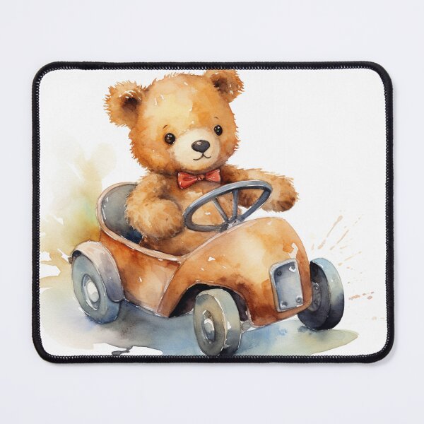 Item preview, Bear driving a car. designed and sold by Muunin.