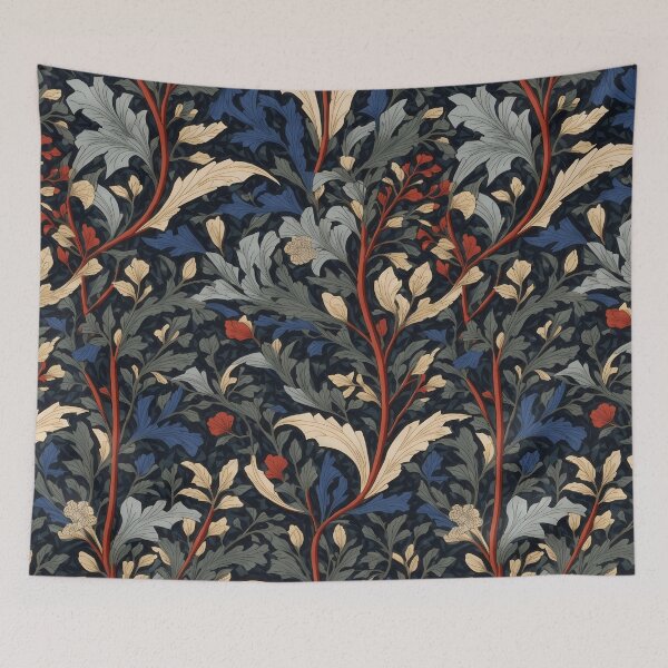 Item preview, Colorful Willow Bough Pattern, William Morris designed and sold by NouveauEra.
