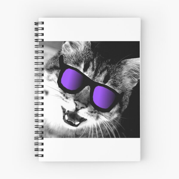 Item preview, Cat with cool glasses designed and sold by RetroFuchs.